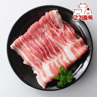 바로구이 냉삼 대패삼겹살 2kg (500g x 4팩)