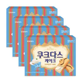 쿠크다스 케이크 154g 4팩