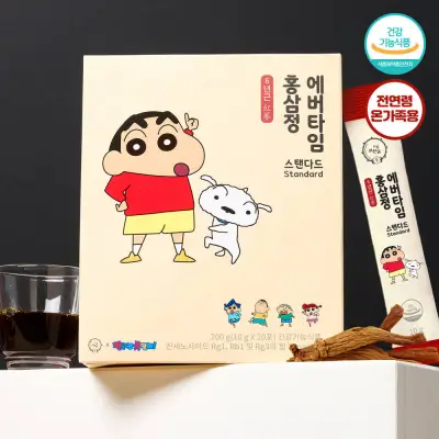 [하루특가]짱구는 못말려 홍삼정 배도라지 스틱