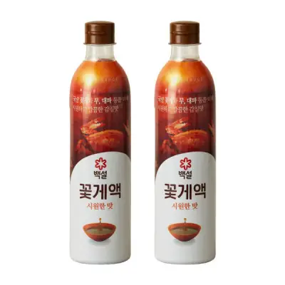 (1+1)CJ 백설 꽃게액 900G 2개