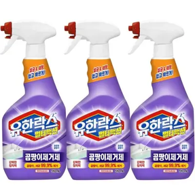 [유한락스] 멀티액션 곰팡이제거제, 510ml, 3개 - 곰팡이세정제