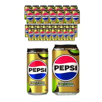 [10분러시] 펩시 제로슈거 라임향 제로카페인 올인원팩 (210ml, 18입 +355ml, 15입), 1개
