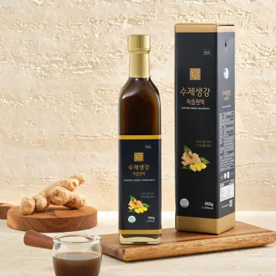 [정선사위][최종가 19,760원] 정선사위 국산 생강 착즙원액 650g 생강청 생강차