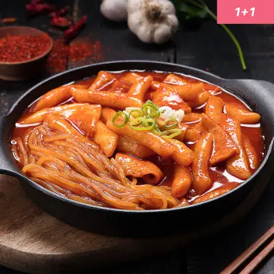 [추억의] 학창시절st 옥이네 쫄볶이 420g 1팩+1팩 / 떡+어묵 액상소스 쫄면