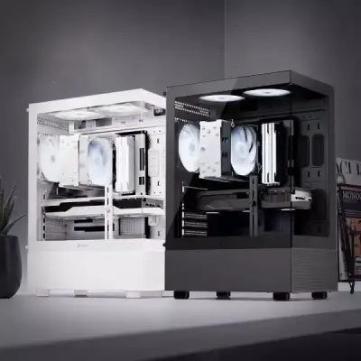 주연테크 시프트 D396X97XT-A32G1T AMD 라이젠5-6세대 9600X RX 9070 XT 32GB 1TB 게이밍 데스크탑