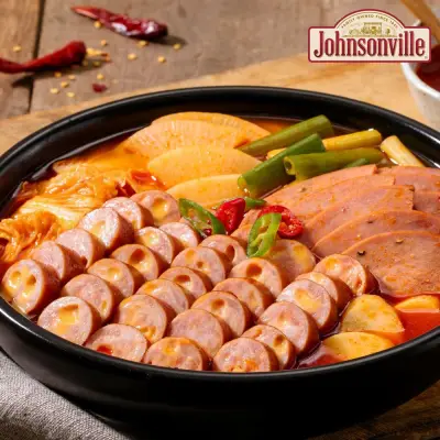 [쟌슨빌]쟌슨빌 부대찌개 500g 3팩+라면사리1개+김치볶음밥 1팩 증정