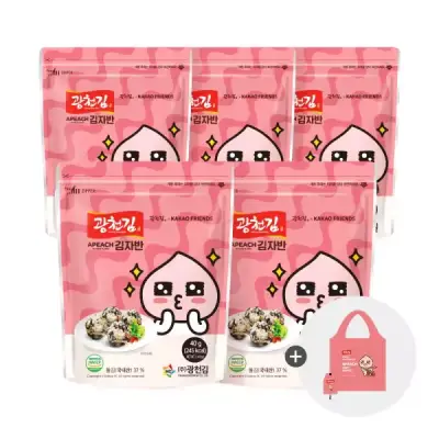 [60분러시] 카카오 어피치 김자반 5봉+카카오 장바구니