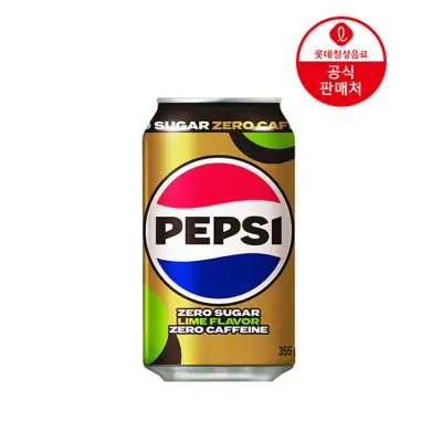 [시크릿] 펩시제로슈거 라임향 제로카페인 355ml 48캔