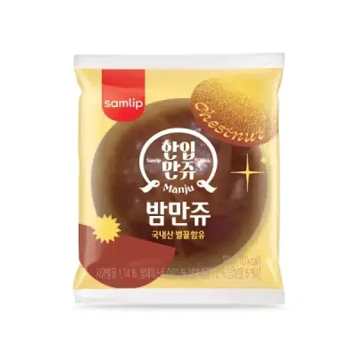 삼립 한입 정통밤만쥬 23g 40봉 외 (개별포장)