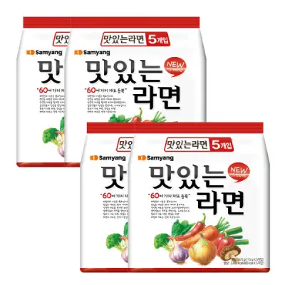 [삼양] 맛있는라면 20입 (5입 x 4개) /멀티팩